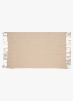CREPITE - Gehaakte, Katoenen Plaid | Beige