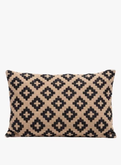 FLAIRS - Kussen Van Raffia | Beige