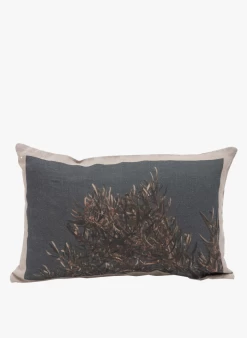 NATURE INSIDE - Linnen Kussen Met Fotoprint | Grijs