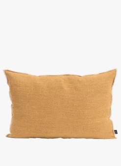 CHENNAI - Rechthoekig, Linnen Kussen | Bruin