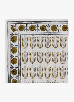 BOOTIE-NAPK - Katoenen Servet Met Print | Geel